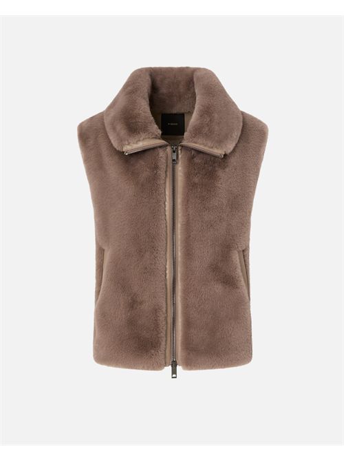 Gilet effetto pelliccia con zip PINKO | 105107A2WN/D01